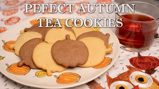 Perfect Autumn Tea Cookies Recipe for a Cozy Afternoon| Fall Recipe