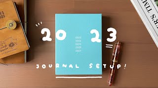 【Unboxing】2023 Journal Setup, Traveler's Record 2022 Limited Sets, Hobonichi 5 Year Techo #Voiceover