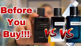 الفروق بينYSL Eau De Parfum vs YSL INTENSE vs YSL LE PARFUM