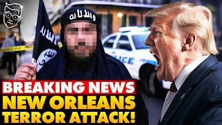 🚨BREAKING Terrorist Driving Truck With ISIS Flag Kills 10 Americans in New Orleans NYE TERROR Attack