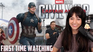 Captain America: Civil War (2016) | FIRST TIME WATCHING! | Movie Reaction