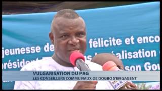 Politique : adhésion des conseillers communaux de Dogbo au PAG 2016-2021