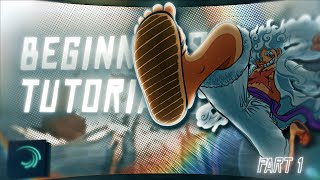 Alight Motion Beginners Tutorial "Time Remapping & Reverse Twixtor" - AMV Tutorial! (Part 1)