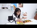 인간 탕후루가 된 문별이다｜asmr 더빙 먹방🍊🫐🍇🍭