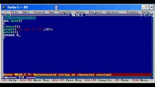 C Programming tutorial - 5 - Working with basic data types