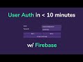 How to create a simple User Login screen | Firebase, ReactJS