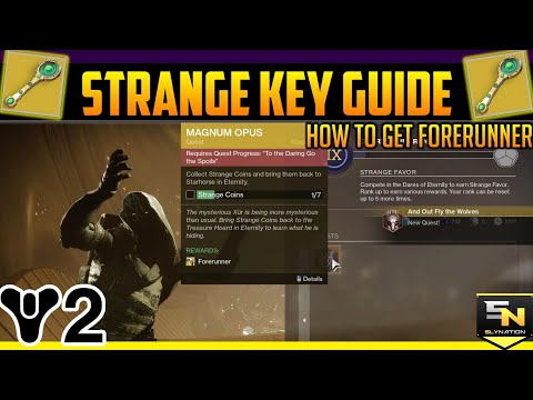 Destiny 2 Strange Key Guide- Magnum Opus Quest