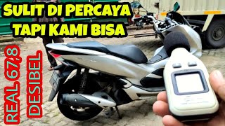 SULIT DI PERCAYA TAPI KAMI BISA UKUR SUARA KNALPOT HONDA VCX SETELAH BUANG KATALIS HASIL  DESIBEL