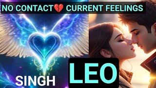 LEO ♌ singh💔No contact current 🥺 feelings of your person 💯 Tarot Hindi Urdu