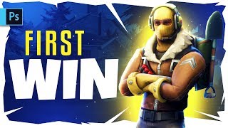 how to make a fortnite thumbnail with free template - fortnite thumbnail template photoshop