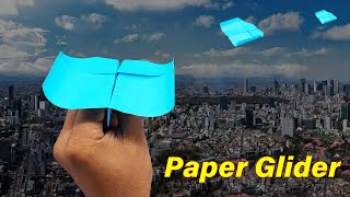 How to Make a Glider Paper Plane that Fly Far