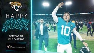 Boselli & Prisco react to Wild Card win | Jaguars Happy Hour: Monday, January 16
