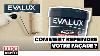 Comment repeindre une façade ? Evalux