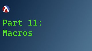 Racket Programming Part 11: Macros