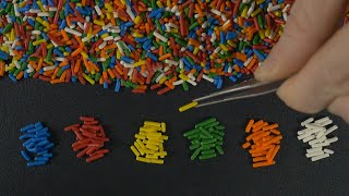 Sorting Sprinkles (The Candy Man) (ASMR)