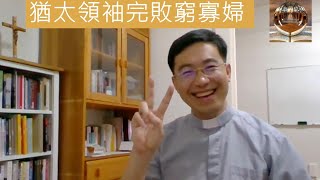 Fr. Peter  馬爾谷福音 [12章] 猶太領袖完敗給一個窮寡婦 (視頻)