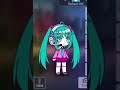 making hatsune miku in gacha club