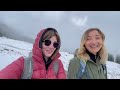 dialogue with my russian friend about her life and preferences. hiking in the mountains.rus eng subs