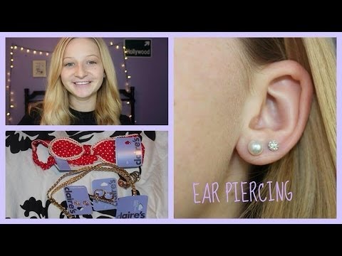 EAR PIERCING AT CLAIRES EXPERIENCE. | Sparkleandglitter29 EAR PIERCING AT CLAIRES EXPERIENCE. | Sparkleandglitter29