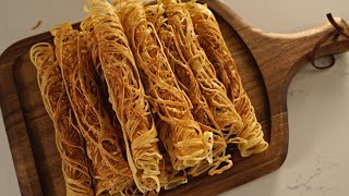 Street Food !! Sweet Crunchy Cobweb Pancakes