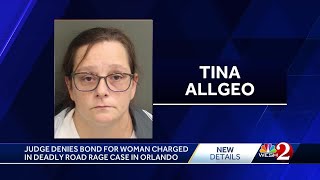 Judge denies bond for woman charged in deadly Orlando road rage case