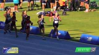 Final Girls u16 800m - 2019 Twizza SuperSchoolSeries Greenpoint