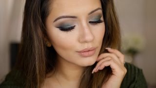 Date Night Get Ready With Me 💚 Khaki Gradient Eyes