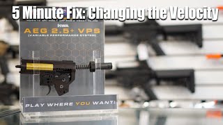 5 Minute Fix: KWA VM4 Adjustable Velocity Gearbox