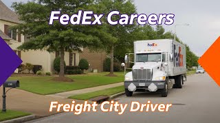 Explore Freight City Driver Jobs | FedEx Careers