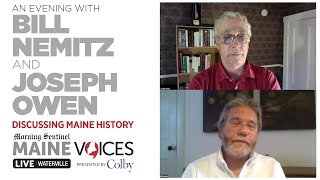 Maine Voices Live Waterville - Bill Nemitz and Joseph Owen