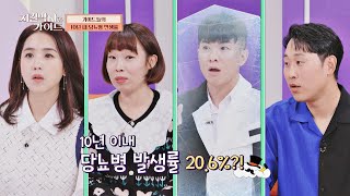 가이드들이 10년 이내에 당뇨병 걸릴 확률은?! | 지킬박사와 가이드 38회 | JTBC 230409 방송