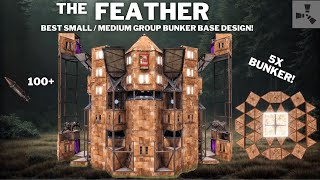 THE FEATHER• 2X2 BUNKER BASE•4-8 PLAYERS•OPENCORE•ONLINE \u0026 OFFLINE PROTECTION•CHEAP•RUSTBASE 2024