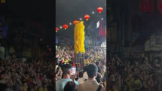 Lion Dance Performance - Penang Chinese New Year Celebration (Miao Hui) 2024 槟城庙会