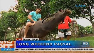 Unang Hirit: Long Weekend Pasyal sa Tanay, Rizal