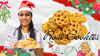 Christmas Special Rose Cookies 🎄 #goanvlogger #konkani