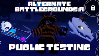 AB:A (Full Showcase) || Alternate Battlegrounds: Public Testing