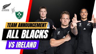 All Blacks Team vs Ireland | Rugby World Cup 2023