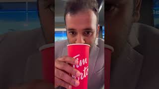 അൽ Tim Hortons .. ഇവിടെ കയറിയാൽ ലേശം ജാഡ ഇടാം എന്നാ കേട്ടത് 😄😎 #thewanderingdentist #fujairah