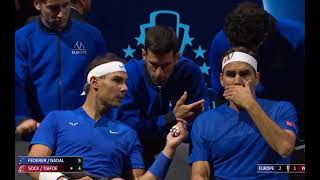 Federer, Nadal and Djokovic discuss tactics