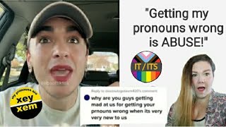 "Non-Binary" Tiktoker Is SICK Of People Getting His Pronouns Wrong!