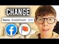 How To Change Facebook Page Name - Mobile & PC