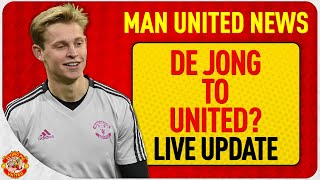 Frenkie De Jong To United? Ten Hag Request? Man Utd Transfer News LIVE