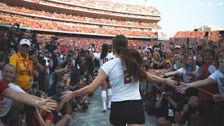 92,003: Volleyball Day in Nebraska Documentary Episode | The Place