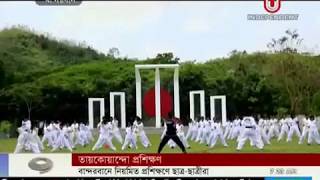 Taekwondo lessons in Bandarban (16-05-2017)