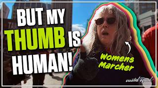 Pro-Abortion Marcher REJECTS Science | Seth at the Women's March