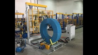 automatic steel coil wrapping machine