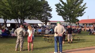 126th Army Band performs at the 2014 Kalkaska County Fair