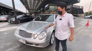 เผยเคล็ดลับทีช่างอาร์ม ใช้ดูรถเบนซ์มือสอง w211 e220 cdi