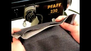 German Engineered PFAFF 230 - 10 Layers of Heavy Grade Denim