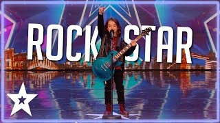 Little ROCKSTAR Rocks Out on Britain's Got Talent 2020 | Kids Got Talent